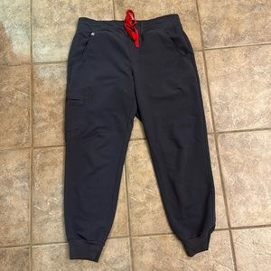 Figs jogger scrub pants charcoal